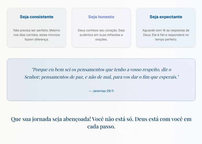Seja Consistente